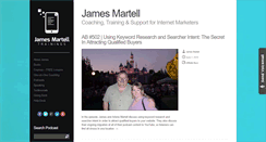 Desktop Screenshot of jamesmartell.com