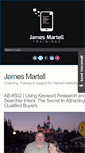 Mobile Screenshot of jamesmartell.com
